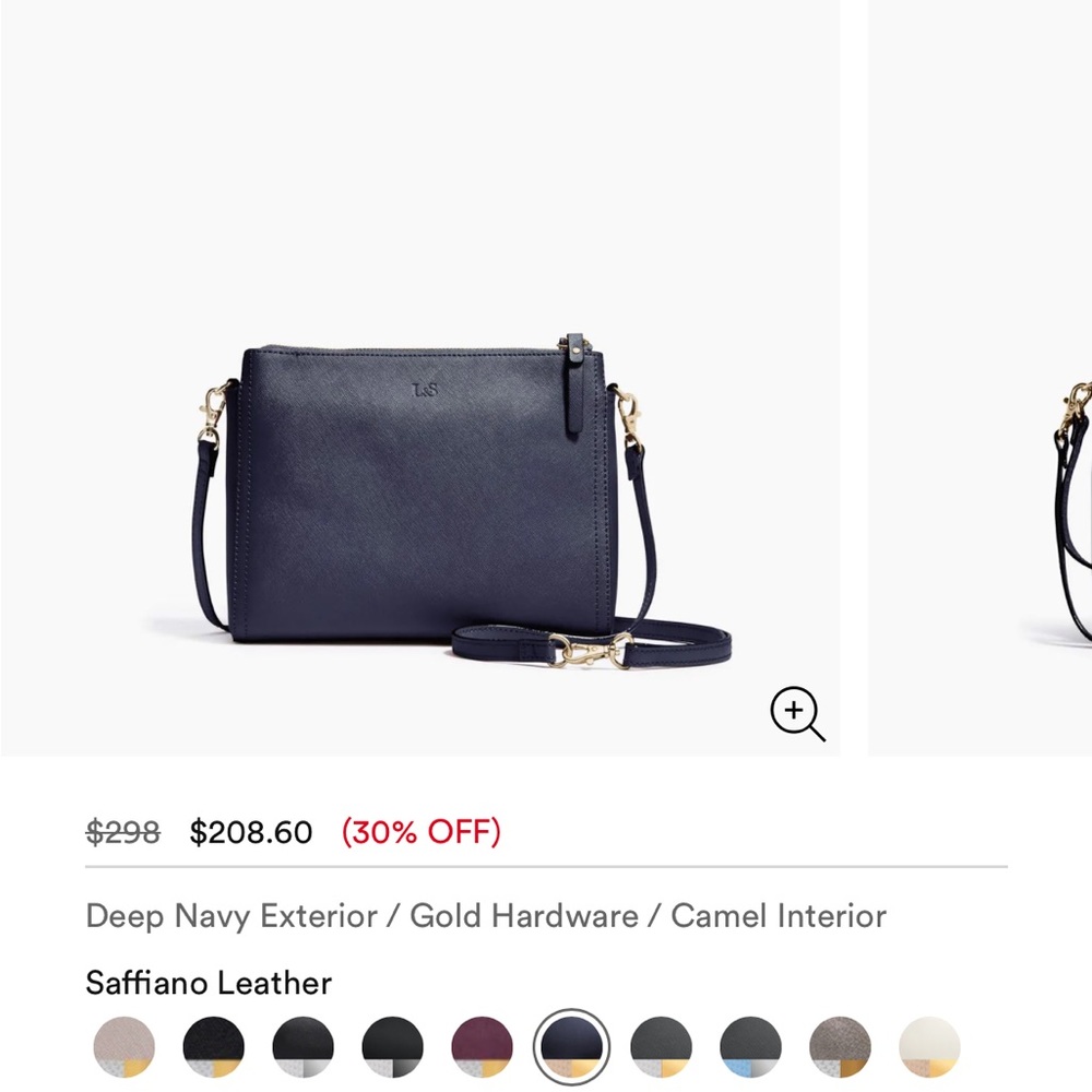 Lo & Sons Pearl crossbody bag NWOT